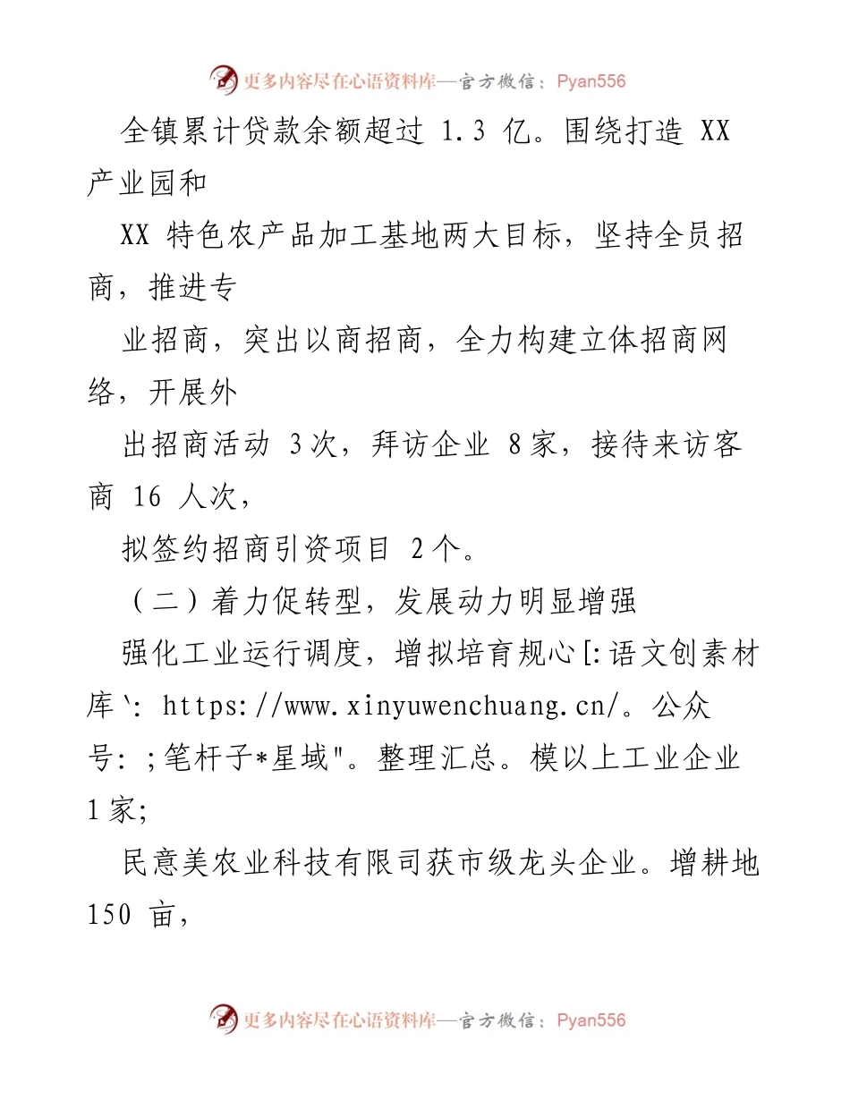 [工作总结] 年度总结 - XX 镇2022 年工作总结与2023 年工作计划.docx_第2页