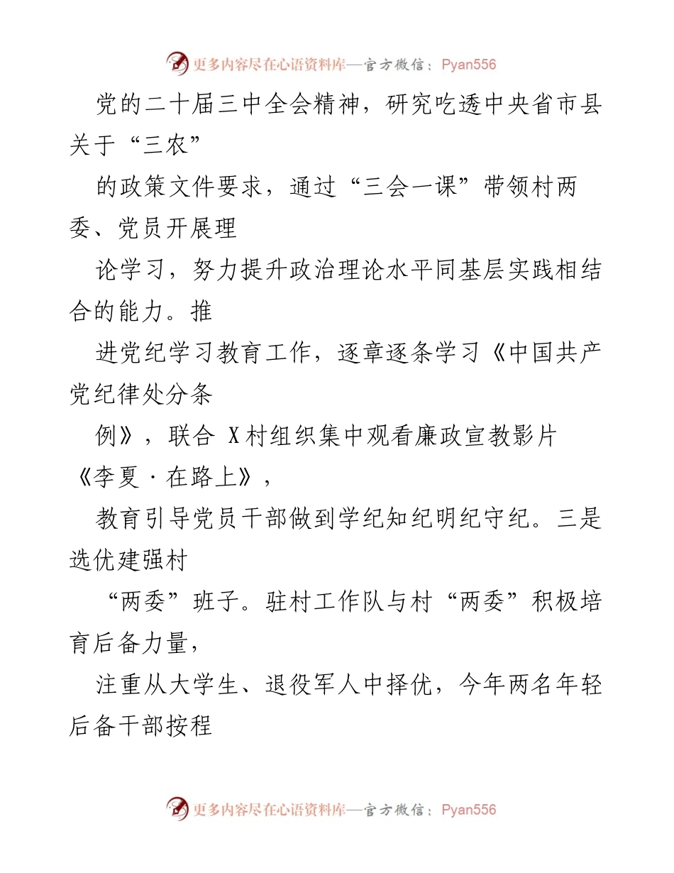 [工作总结] 市局结对帮扶工作 - 2024年度市X局结对帮扶工作总结报告.docx_第2页
