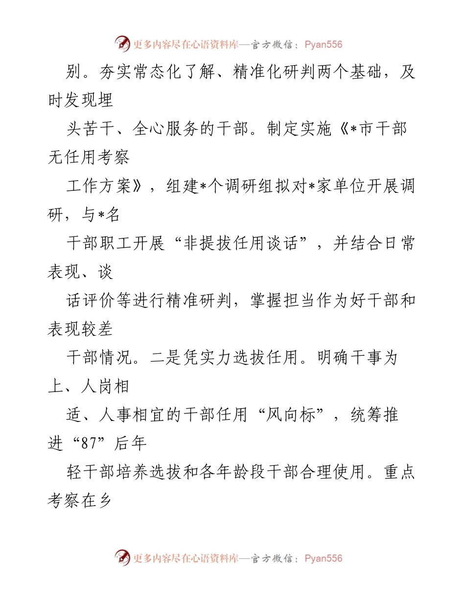 [工作总结] 干部工作经验交流 - 提升干部能力与激励机制的实践探索.docx_第2页