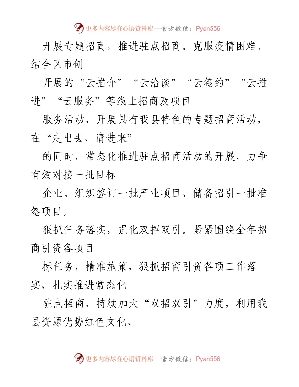 [工作总结] 年度工作总结会议 - 投资促进局2022年度工作总结与2023年工作计划.docx_第2页
