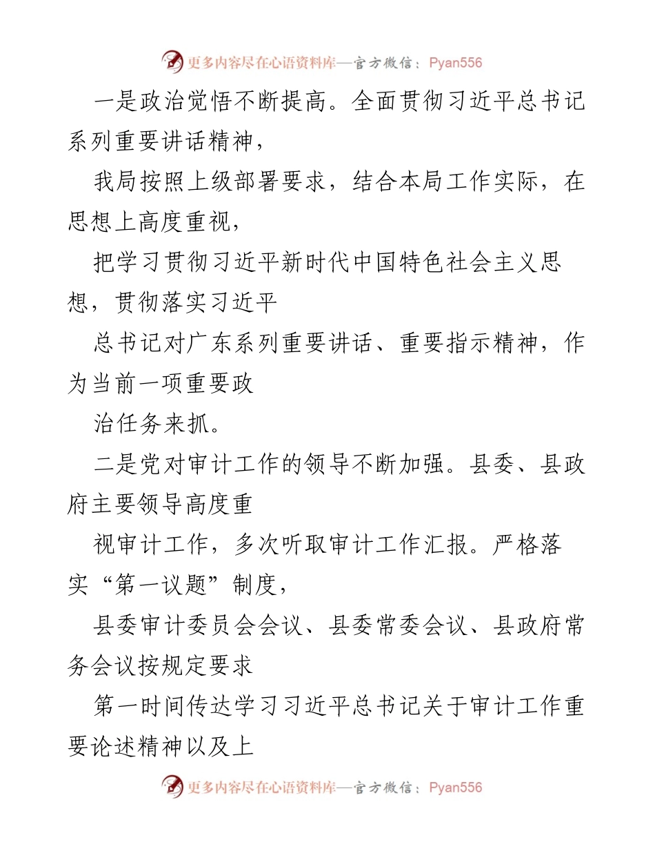 [工作总结] 审计局 - 2024年上半年审计工作总结与下半年计划.docx_第2页