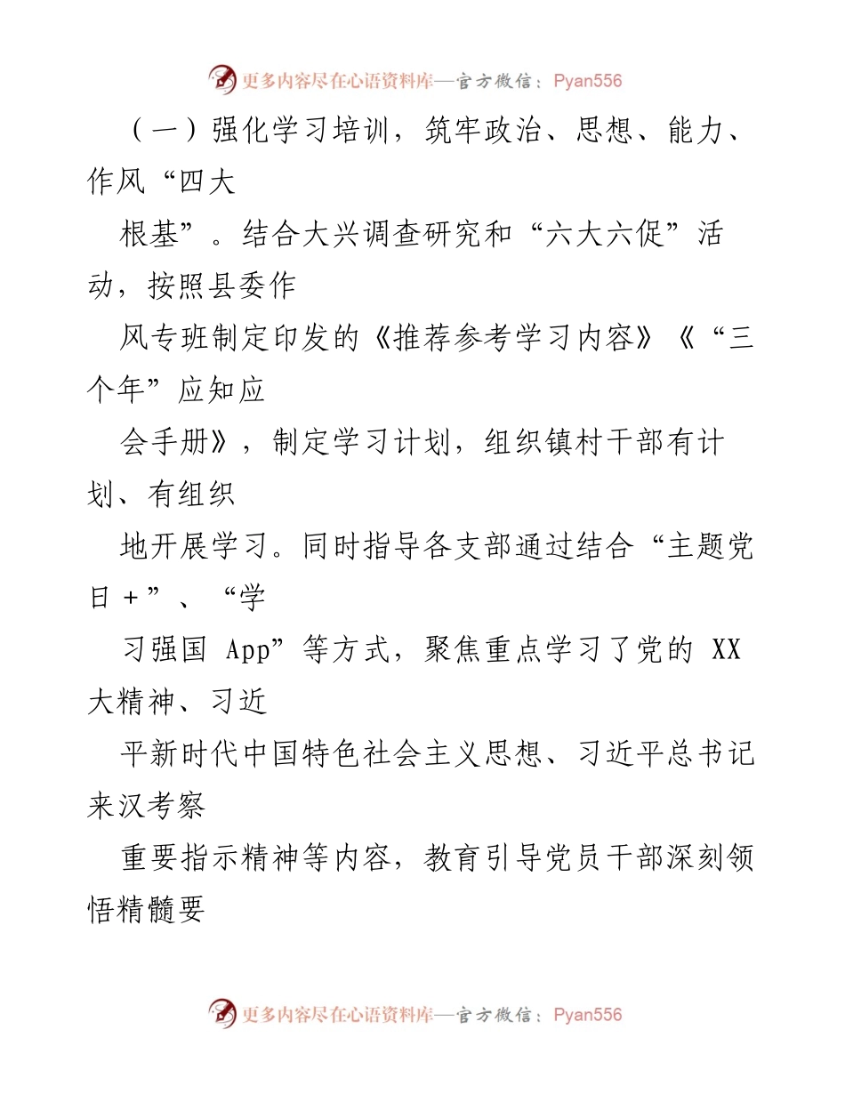 [工作总结] 年度工作总结会 - 干部作风能力提升年专项行动年度工作总结报告.docx_第2页