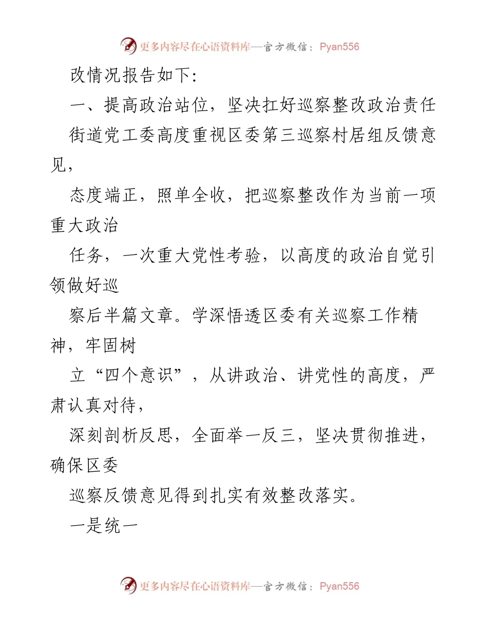 [工作总结] 巡察整改 - XX局巡察整改工作进展报告.docx_第2页