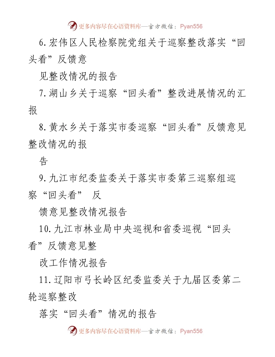 [工作总结] 巡察整改 - 巡察“回头看”整改情况汇总报告.docx_第2页