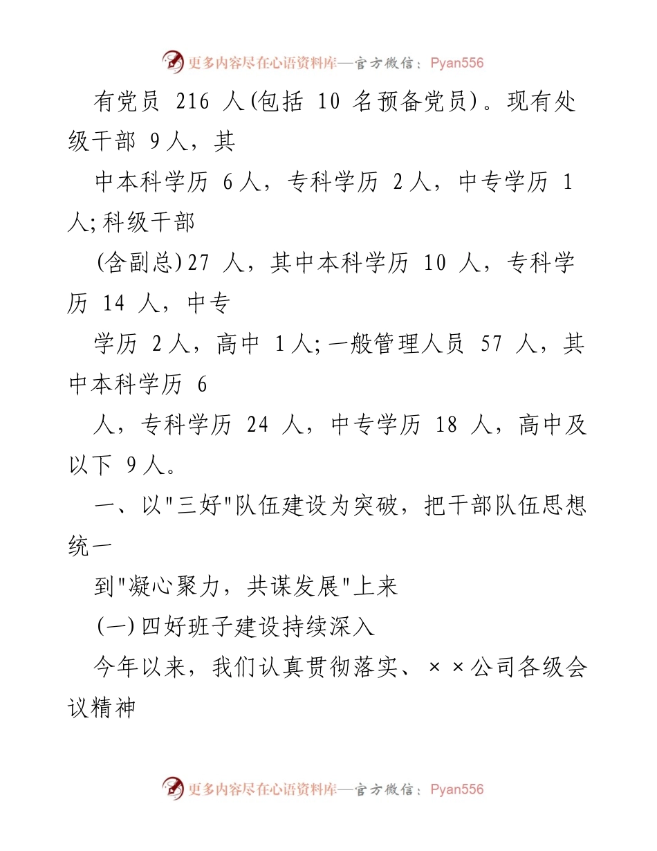 [工作总结] 巡视工作 - 煤矿党委巡视工作自查报告总结.docx_第2页
