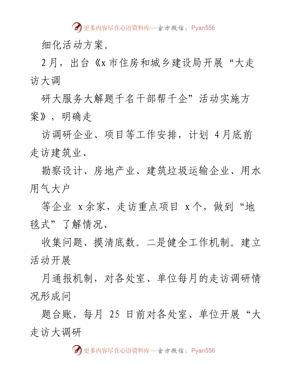 [工作总结] 市建设局 - 2023年上半年工作汇报及助企纾困措施.docx_第2页