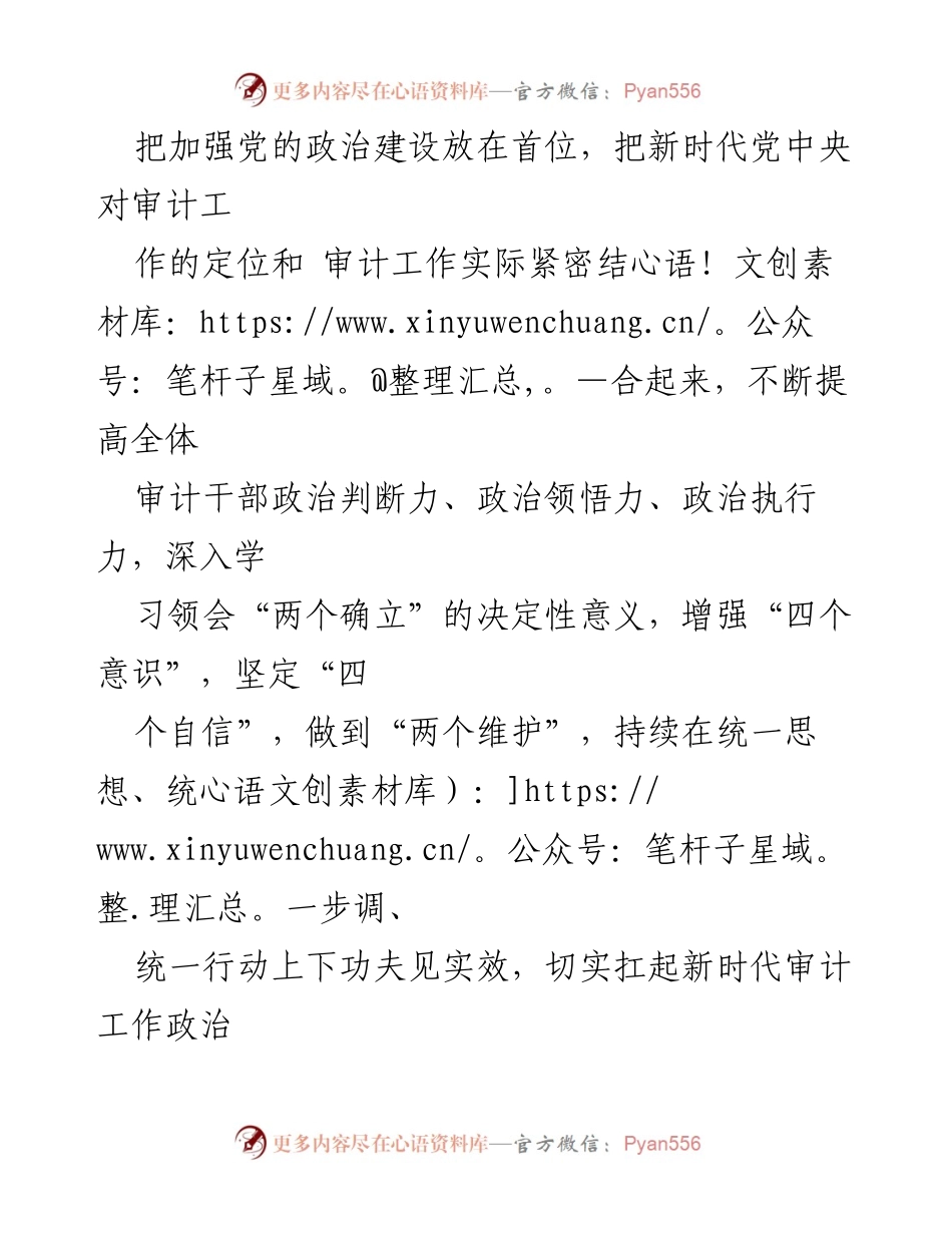 [工作总结] 市审计局 - 2023年市审计局党建工作总结与模范机关建设推进.docx_第2页