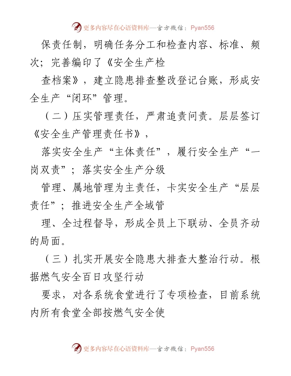 [工作总结] 安全生产工作会议 - 加强安全生产责任落实与隐患排查整改工作总结.docx_第2页