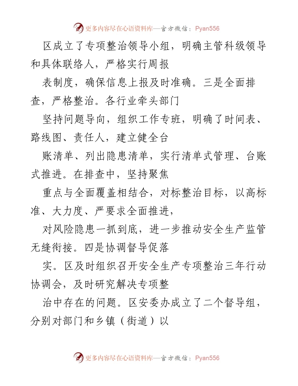 [工作总结] 安全生产工作会议 - 202X年安全生产专项整治行动总结报告.docx_第2页