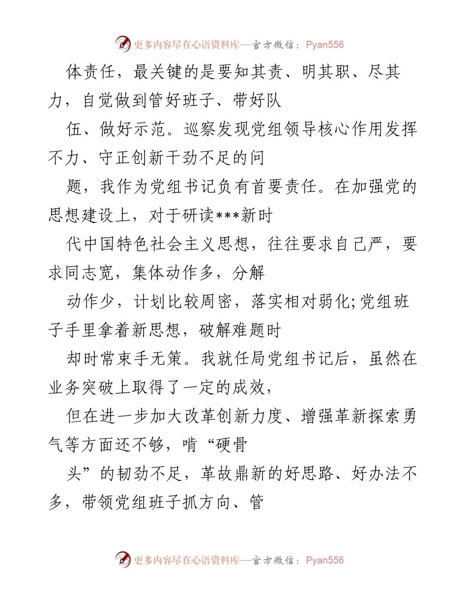 [工作总结] 巡察反馈 - 巡察组反馈意见整改工作总结.docx_第2页