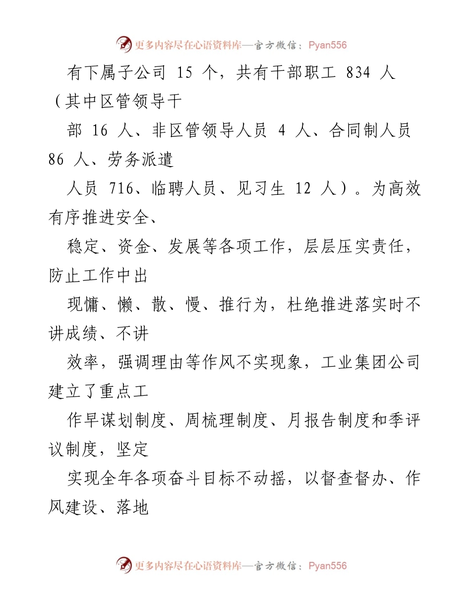 [工作总结] 工业集团公司 - 工业集团公司实体化转型发展情况汇报.docx_第2页