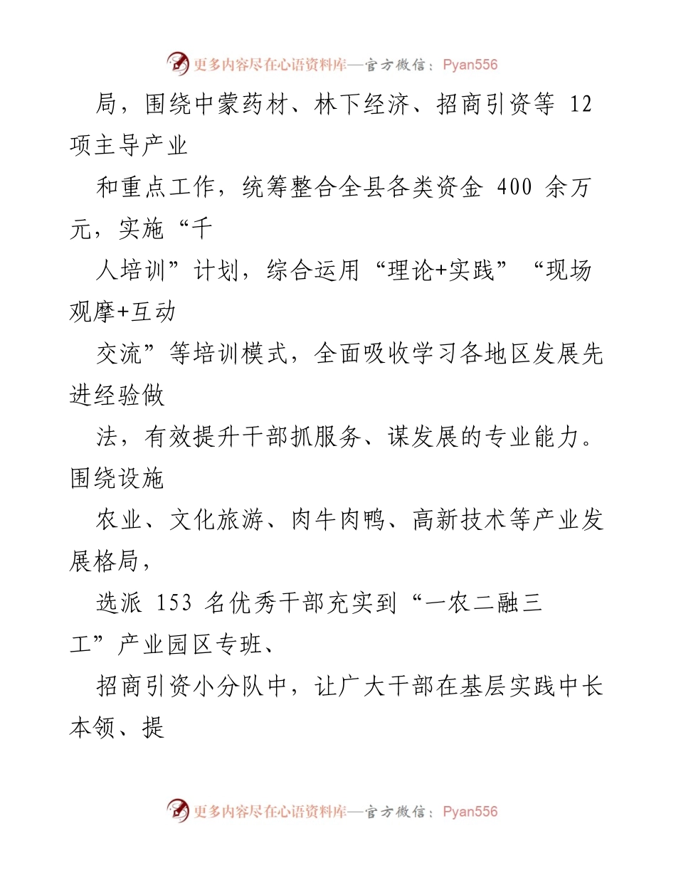 [工作总结] 干部激励机制 - 激发干部内生动力，提升实干能力.docx_第2页