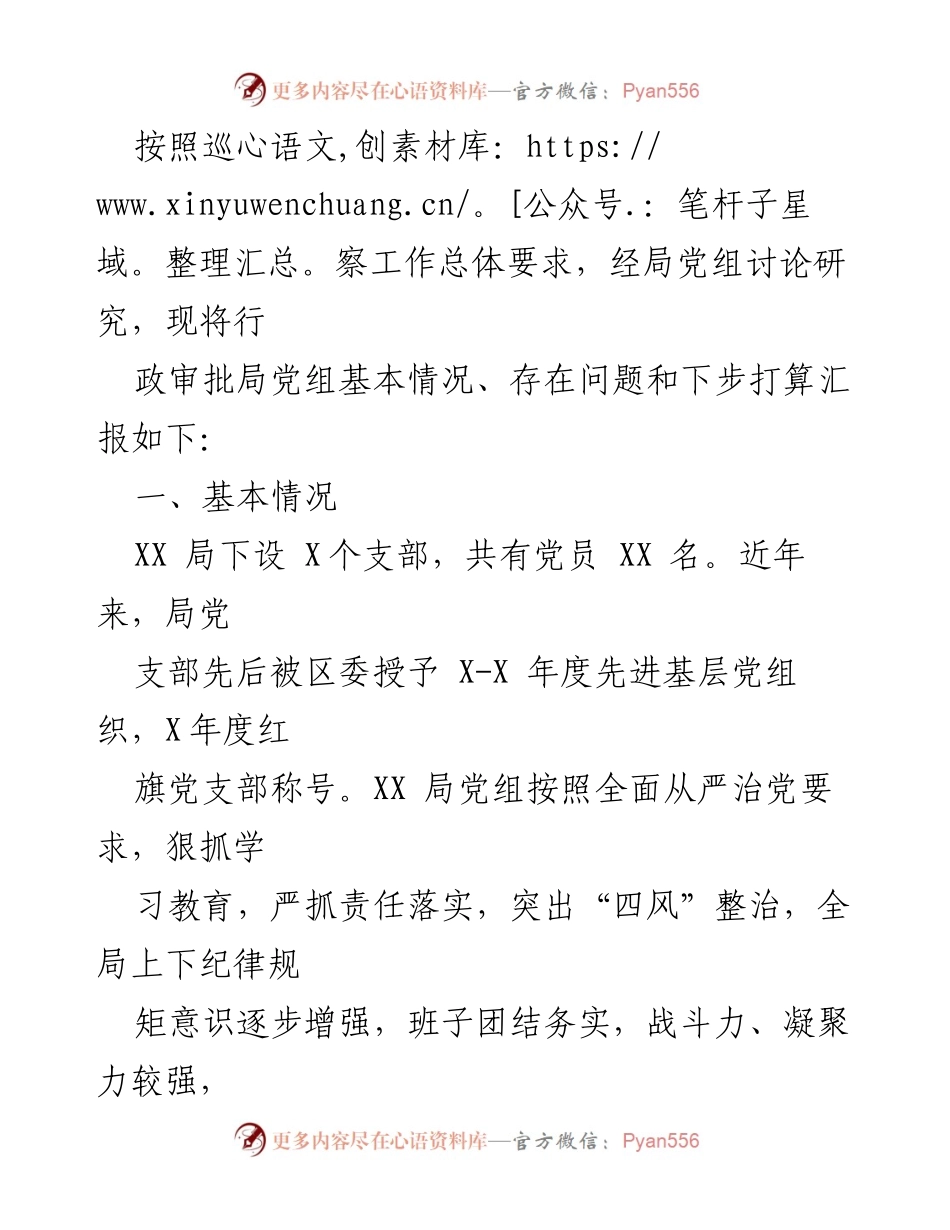 [工作总结] 巡察工作 - 行政审批局党组巡察工作汇报与问题分析.docx_第2页