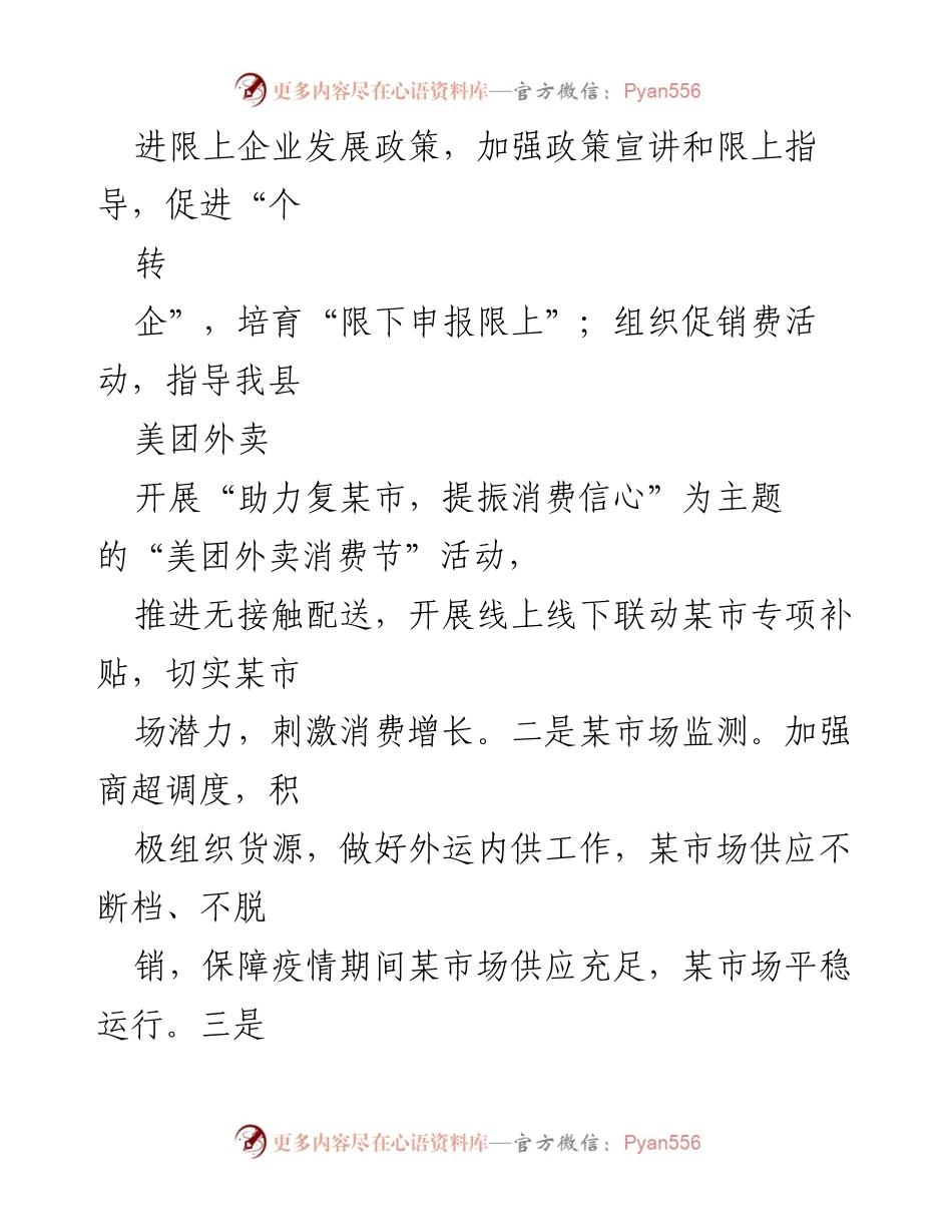 [工作总结] 年度工作会议 - XX县商务局2022年度工作总结与2023年度工作安排.docx_第2页