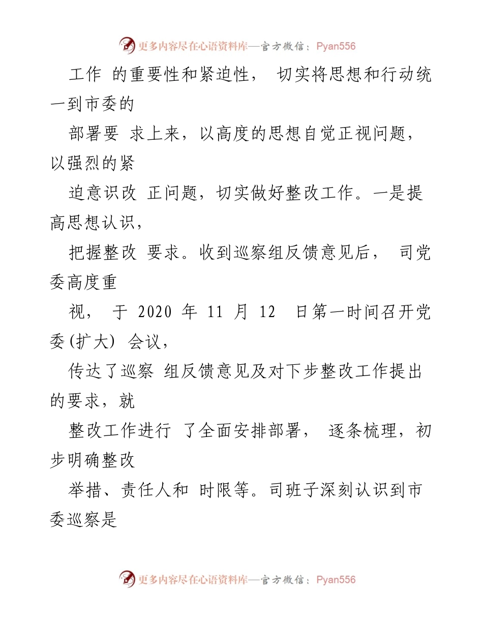 [工作总结] 巡察整改 - 中共丽水市旅投司党委巡察反馈意见整改落实情况报告.docx_第2页