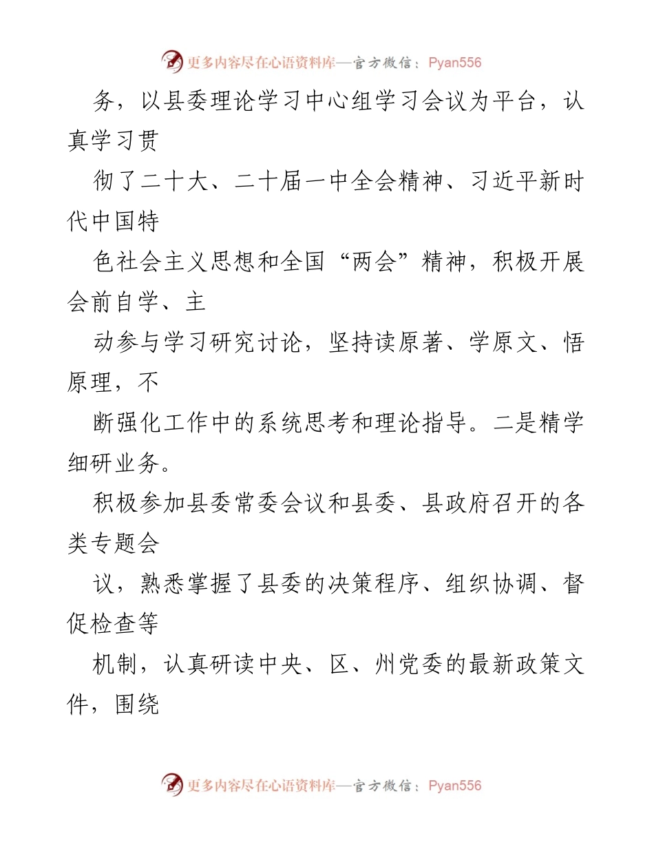 [工作总结] 挂职副县长 - 2023年挂职副县长工作总结与履职报告.docx_第2页