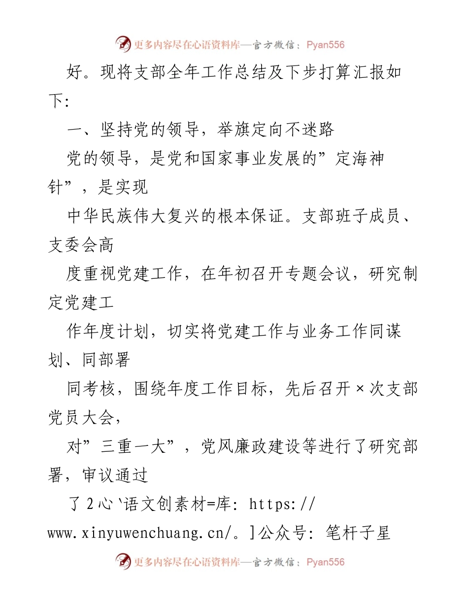 [工作总结] 执法局党支部 - 2021年党支部工作总结与发展计划.docx_第2页