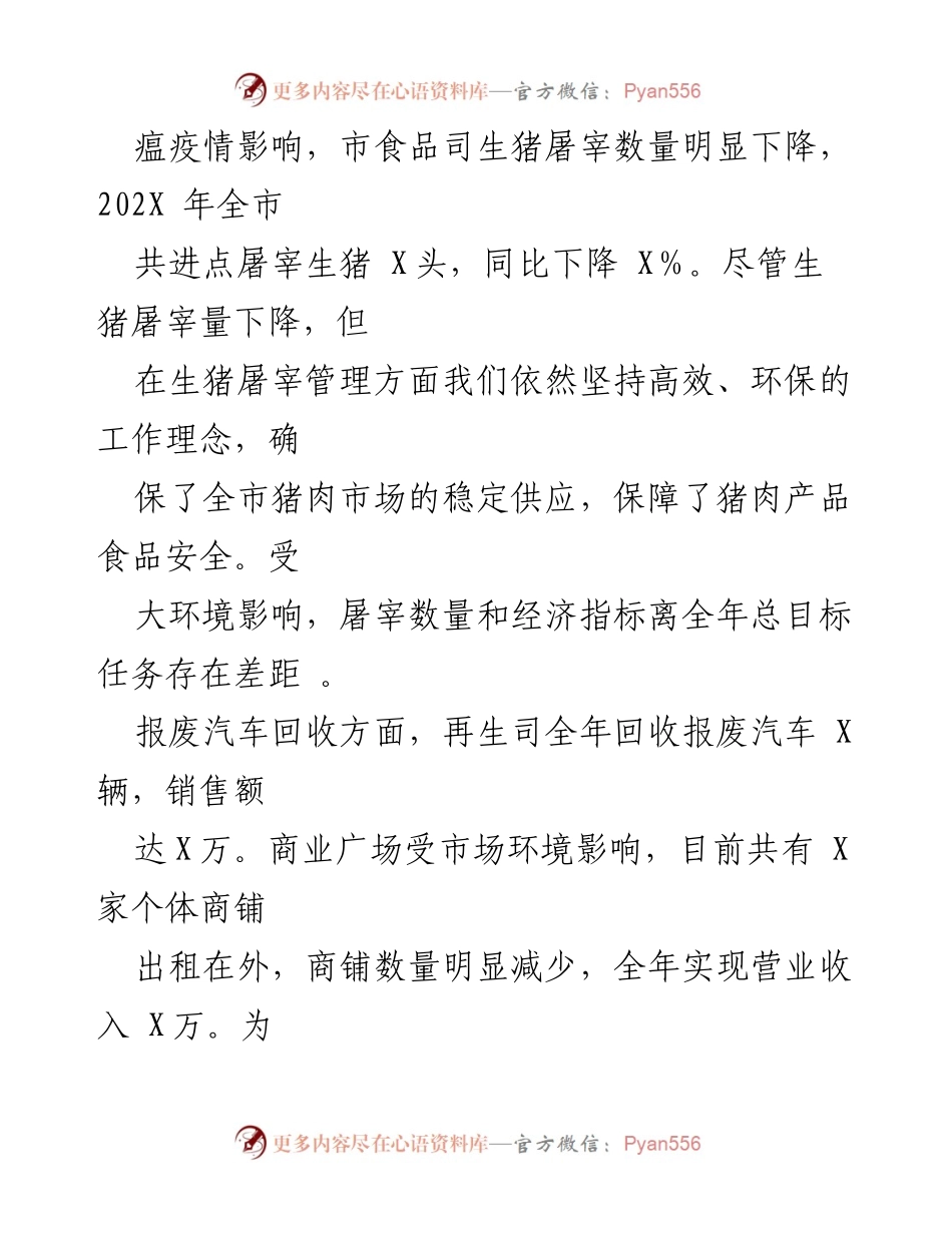 [工作总结] 年度述责述廉 - 食品司领导班子202X年度履职与廉政建设总结报告.docx_第2页