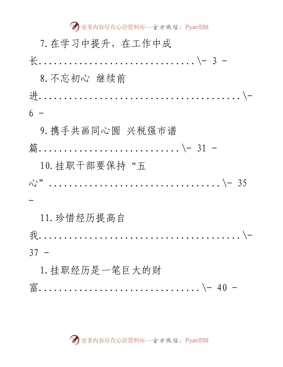 [工作总结] 挂职锻炼中的成长与反思_1.docx_第2页