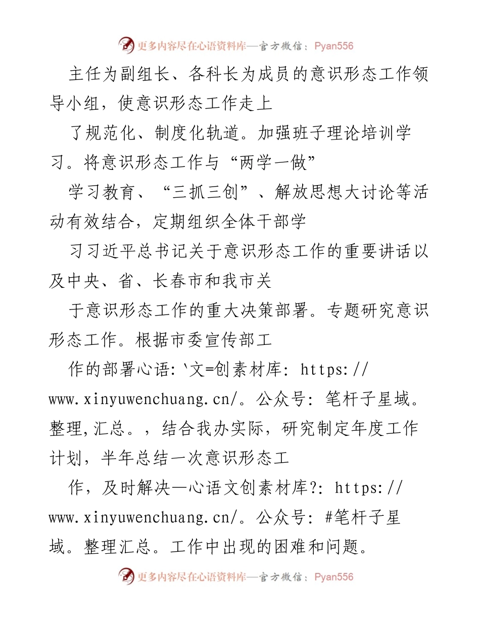 [工作总结] 政府意识形态工作 - 202X年度意识形态工作总结报告.docx_第2页