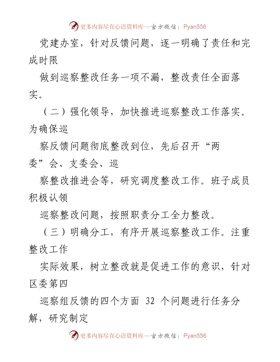 [工作总结] 村党支部 - 巡察整改工作进展情况报告.docx_第2页