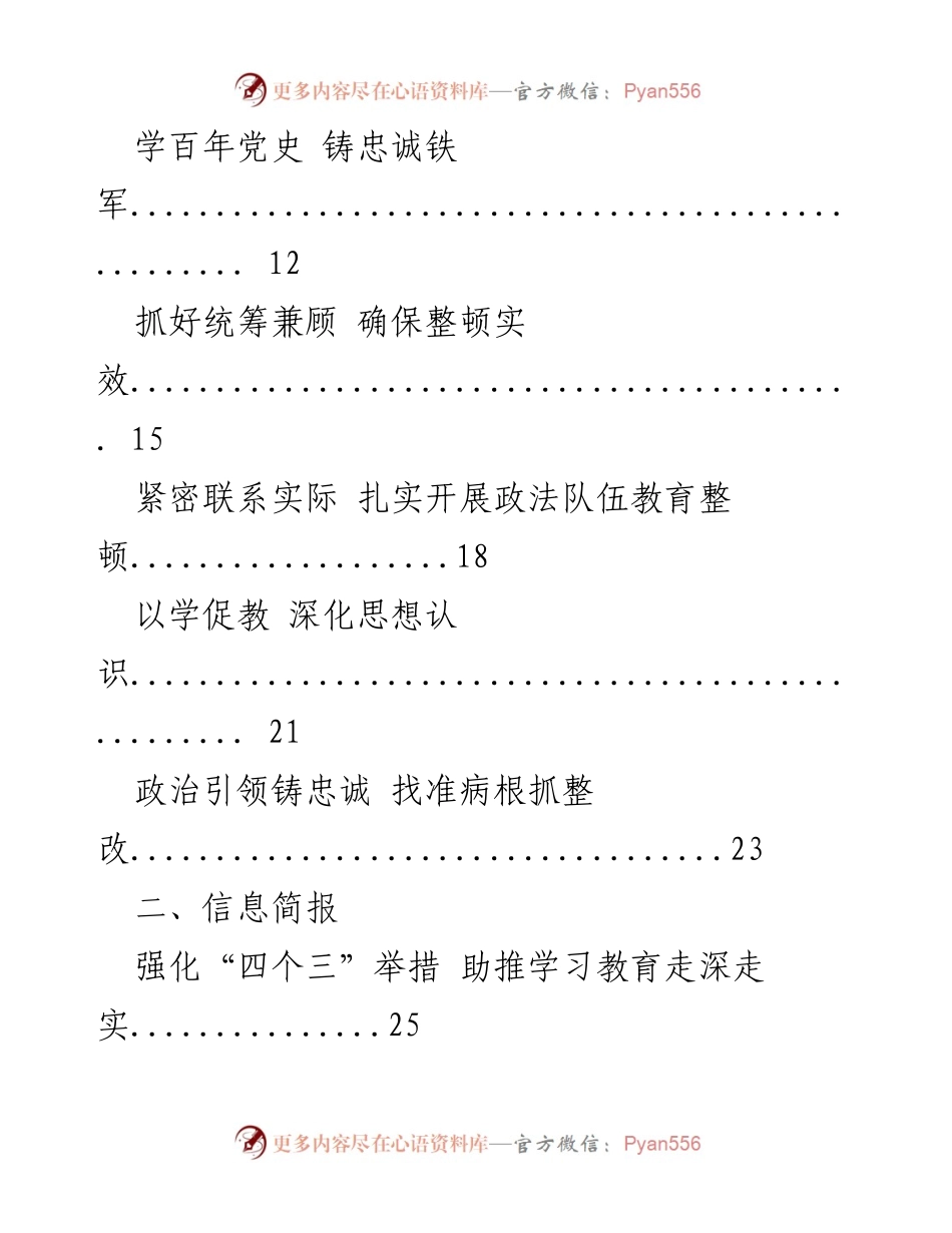 [工作总结] 政法队伍教育整顿 - 深入推进政法队伍教育整顿的心得与实践.docx_第2页