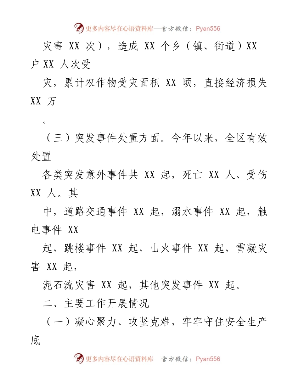 [工作总结] 应急局年度汇报 - 2022年工作总结与2023年工作打算.docx_第2页