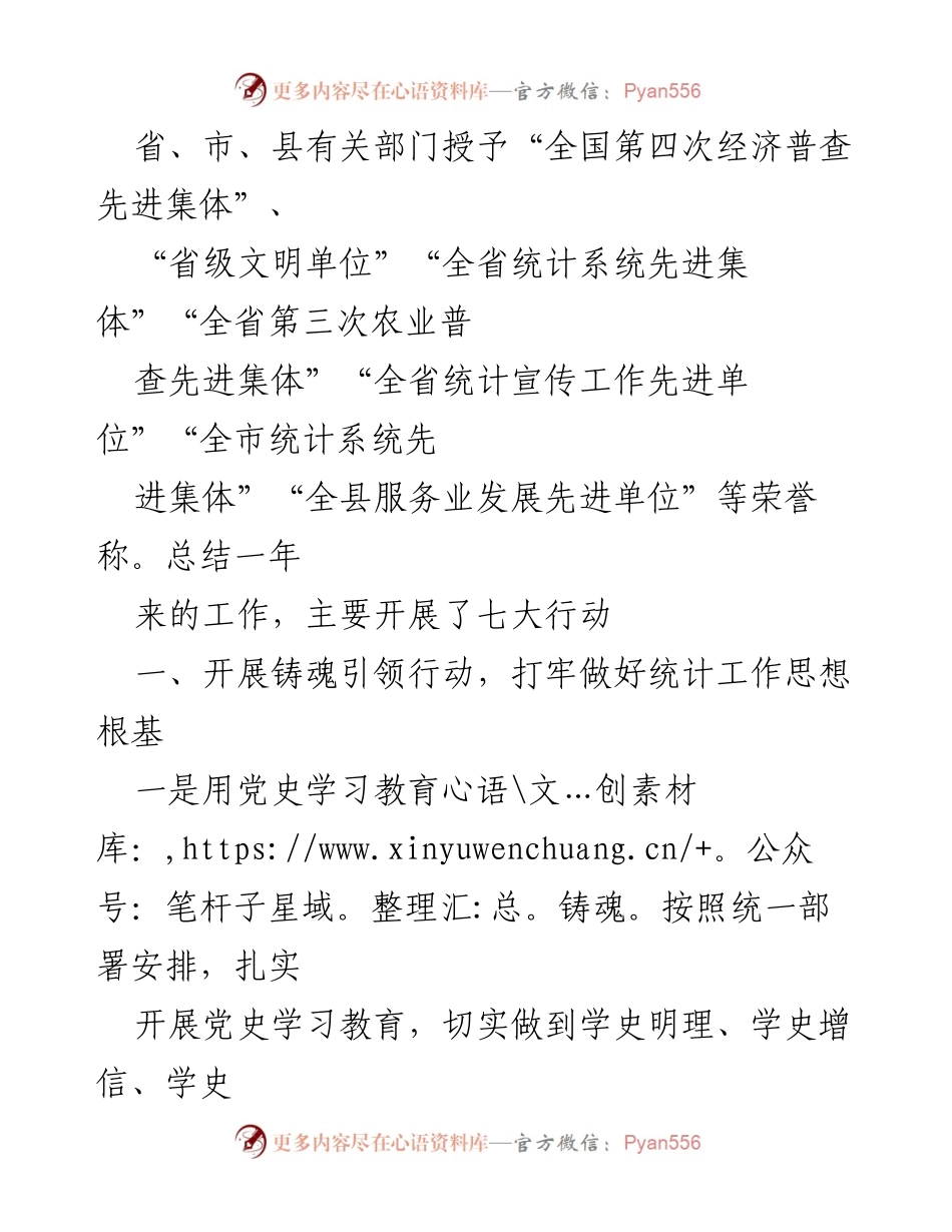 [工作总结] 年度统计工作 - 202X年度统计工作总结与成就报告.docx_第2页
