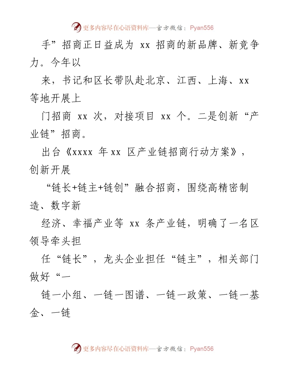 [工作总结] 招商工作 - 2024年上半年招商工作总结与下半年重点计划.docx_第2页