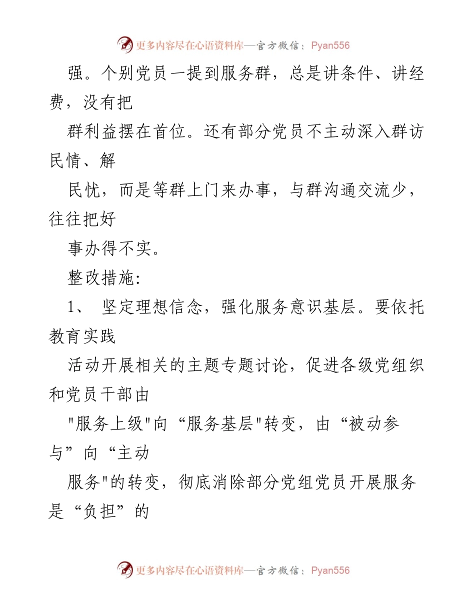 [工作总结] 支委会整改 - 支委会整改方向及措施总结.docx_第2页
