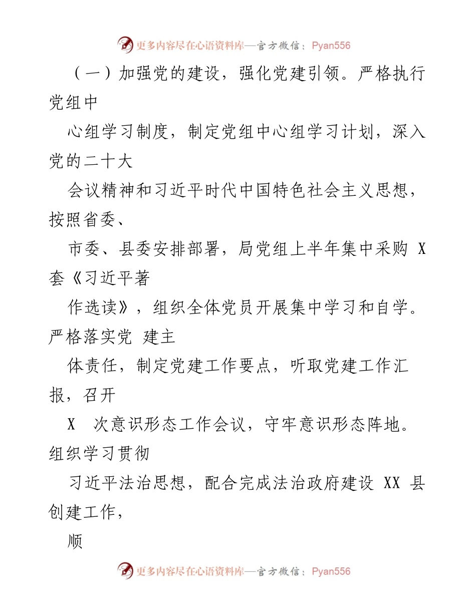 [工作总结] 政务服务 - XX县数据资源管理局2023年上半年工作总结与下半年计划.docx_第2页