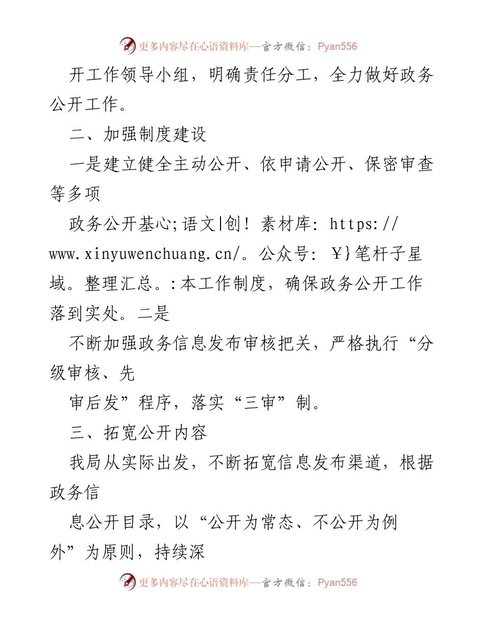 [工作总结] 政务公开 - 2022年某市公安局政务公开工作总结与展望.docx_第2页