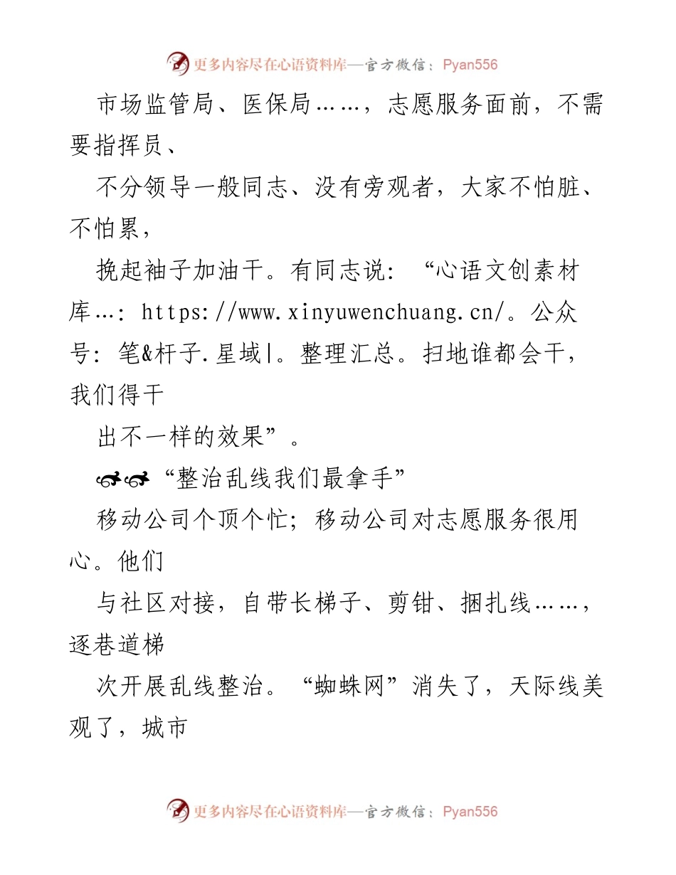 [工作总结] 志愿服务日活动 - 志愿服务点亮社区春日风景.docx_第2页