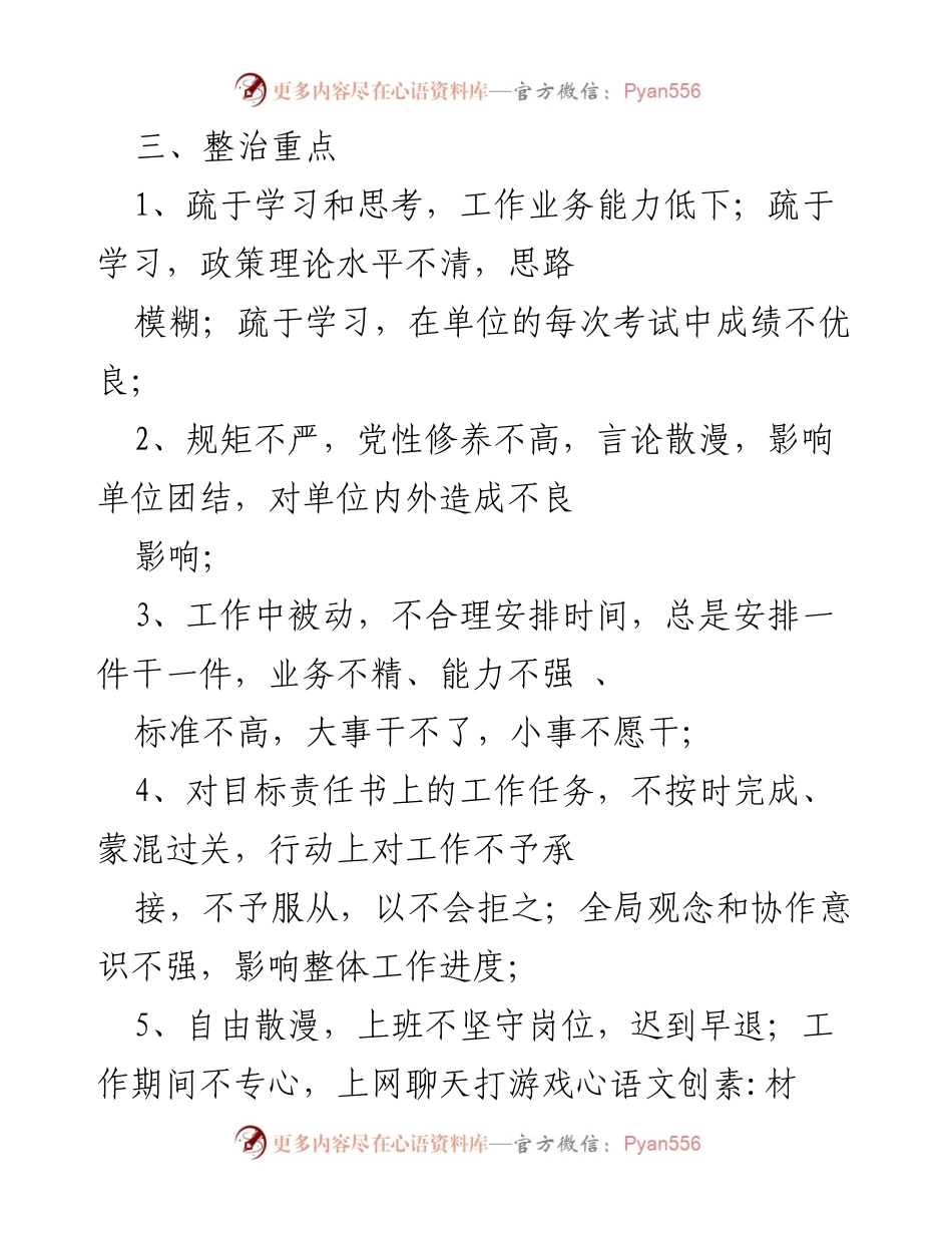 [工作总结] 整治作风 - 加强作风整顿，提升工作效能实施方案.docx_第2页