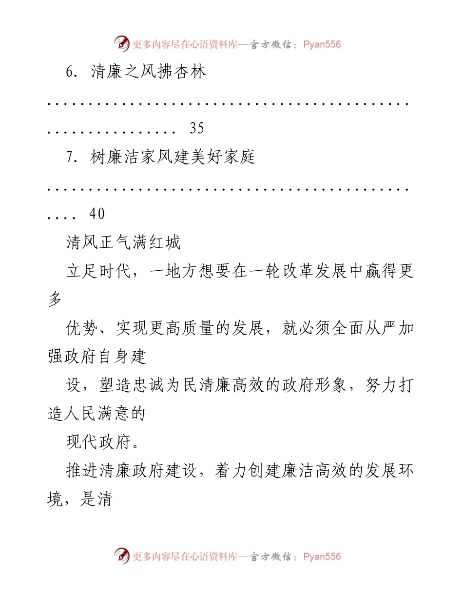 [工作总结] 推进清廉政府建设，优化发展环境的成果与实践.docx_第2页