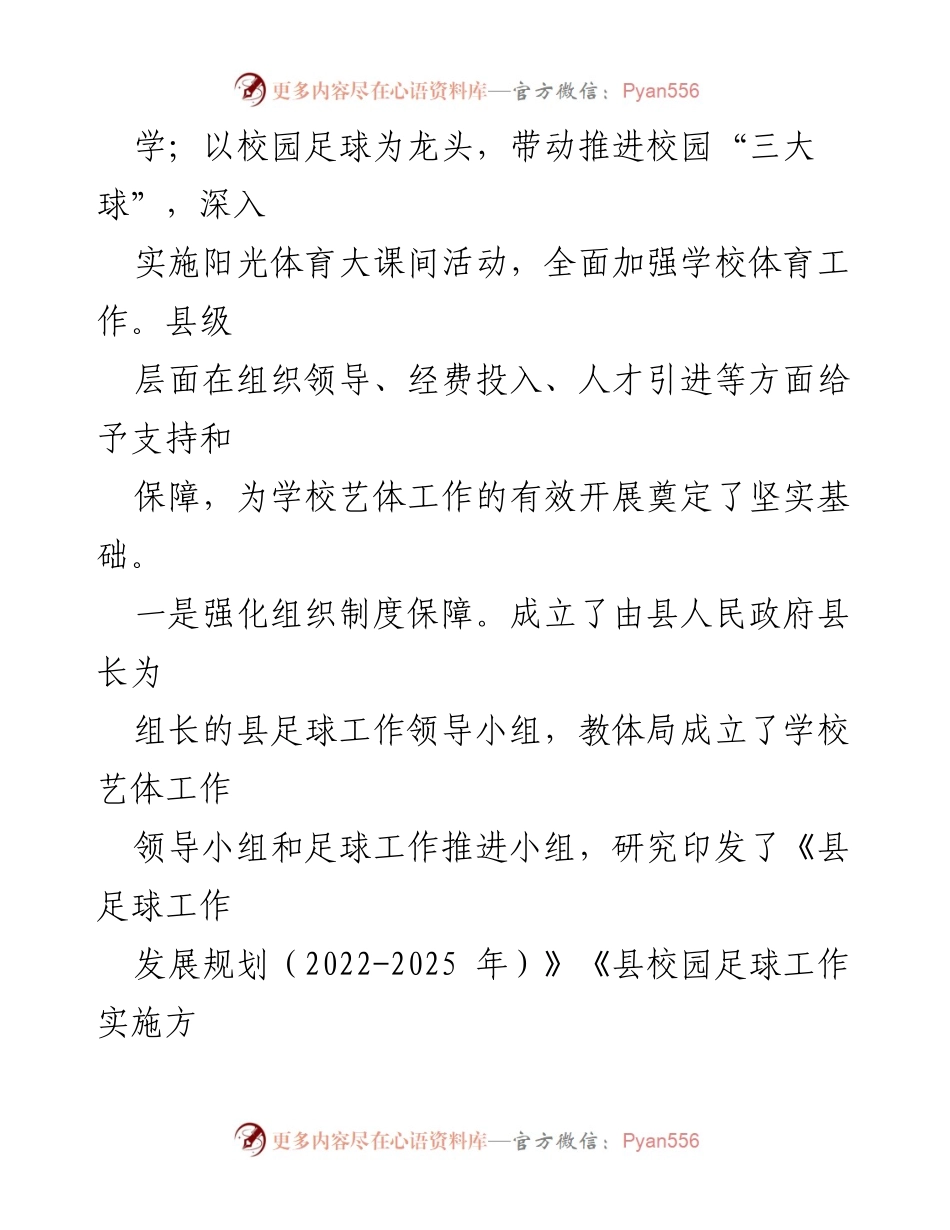 [工作总结] 教育系统 - 艺体教育工作情况汇报.docx_第2页