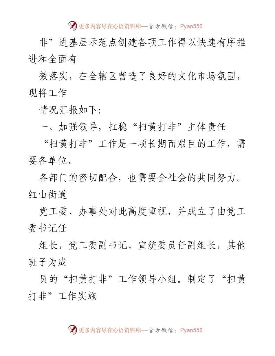 [工作总结] 年度述职 - 20XX年度“扫黄打非”工作责任述职报告.docx_第2页