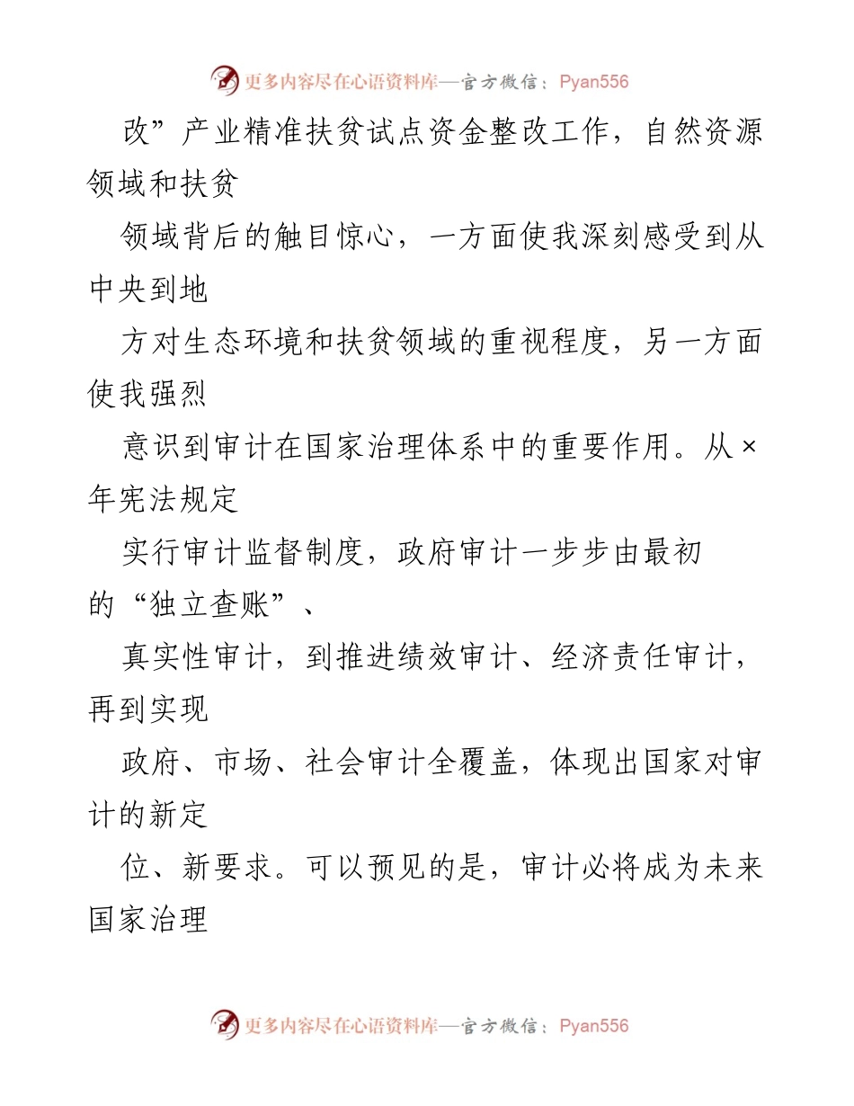 [工作总结] 挂职锻炼 - XX审计局干部挂职锻炼的经验与体会.docx_第2页