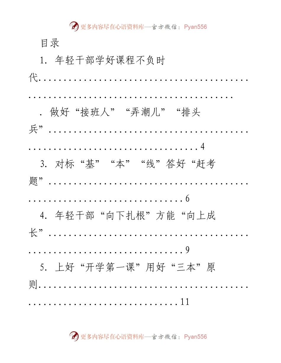 [工作总结] 年轻干部成长与使命担当的实践探索.docx_第1页