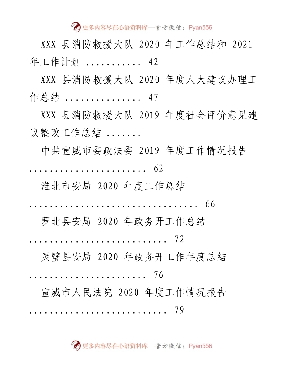 [工作总结] 政法系统 - 2020年度政法系统工作总结汇编.docx_第2页