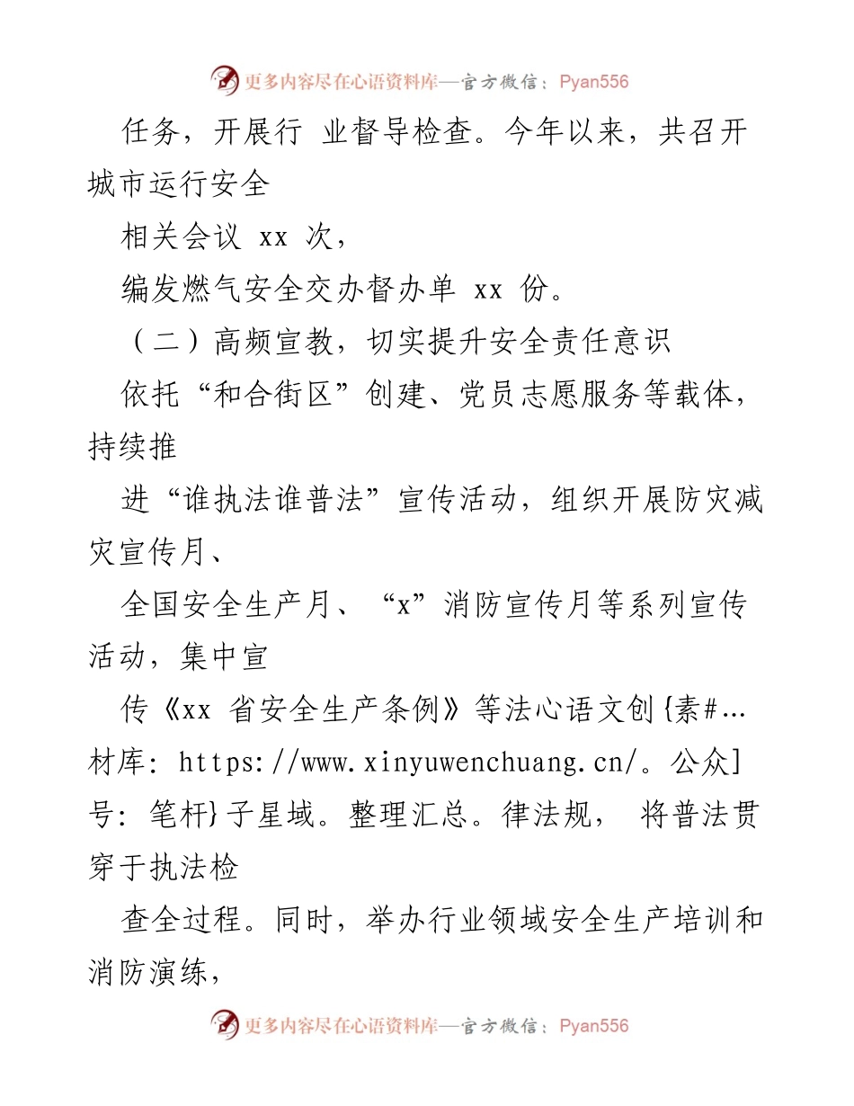 [工作总结] 年终总结 - 2023年城市运行安全工作总结与岁末年初工作安排.docx_第2页