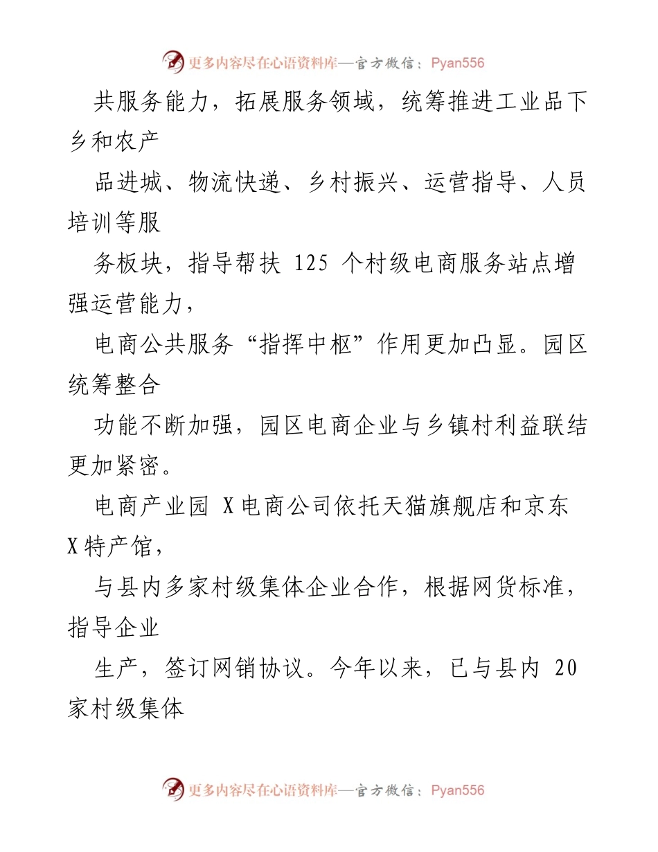 [工作总结] 电商专项工作 - X县2023年电商专项工作总结.docx_第2页