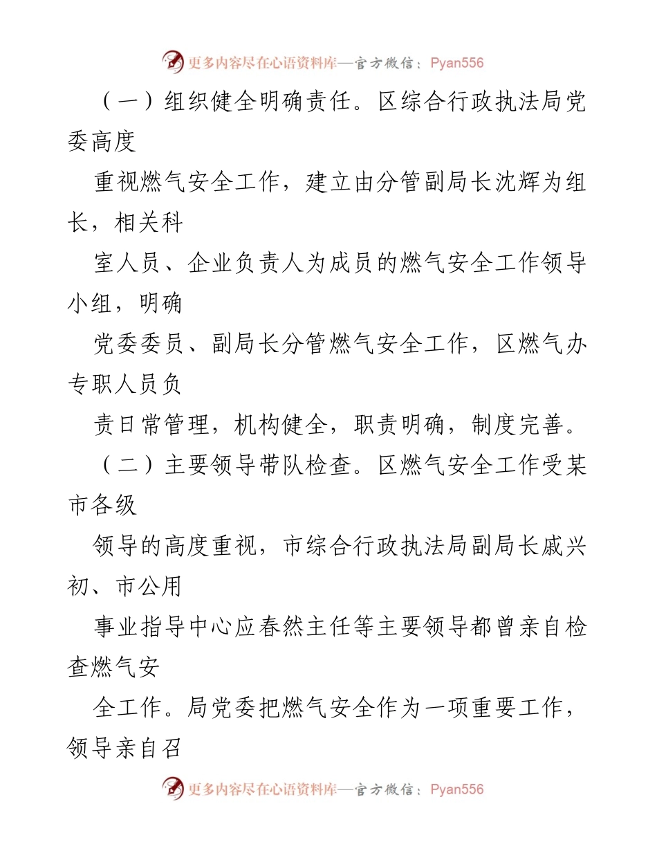 [工作总结] 燃气安全 - XX镇2022年上半年燃气安全生产工作总结.docx_第2页