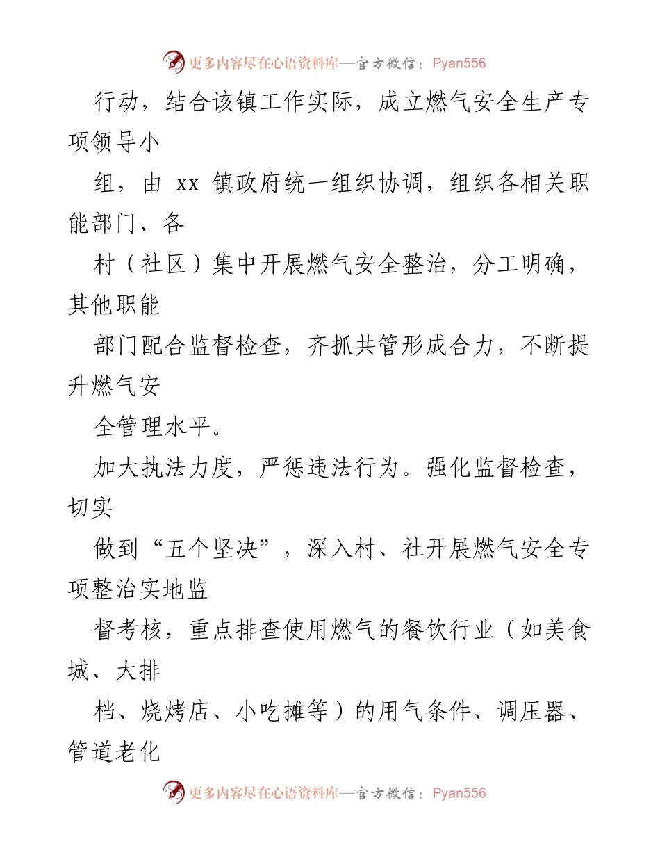 [工作总结] 燃气安全整治 - 加强燃气安全工作情况总结.docx_第2页