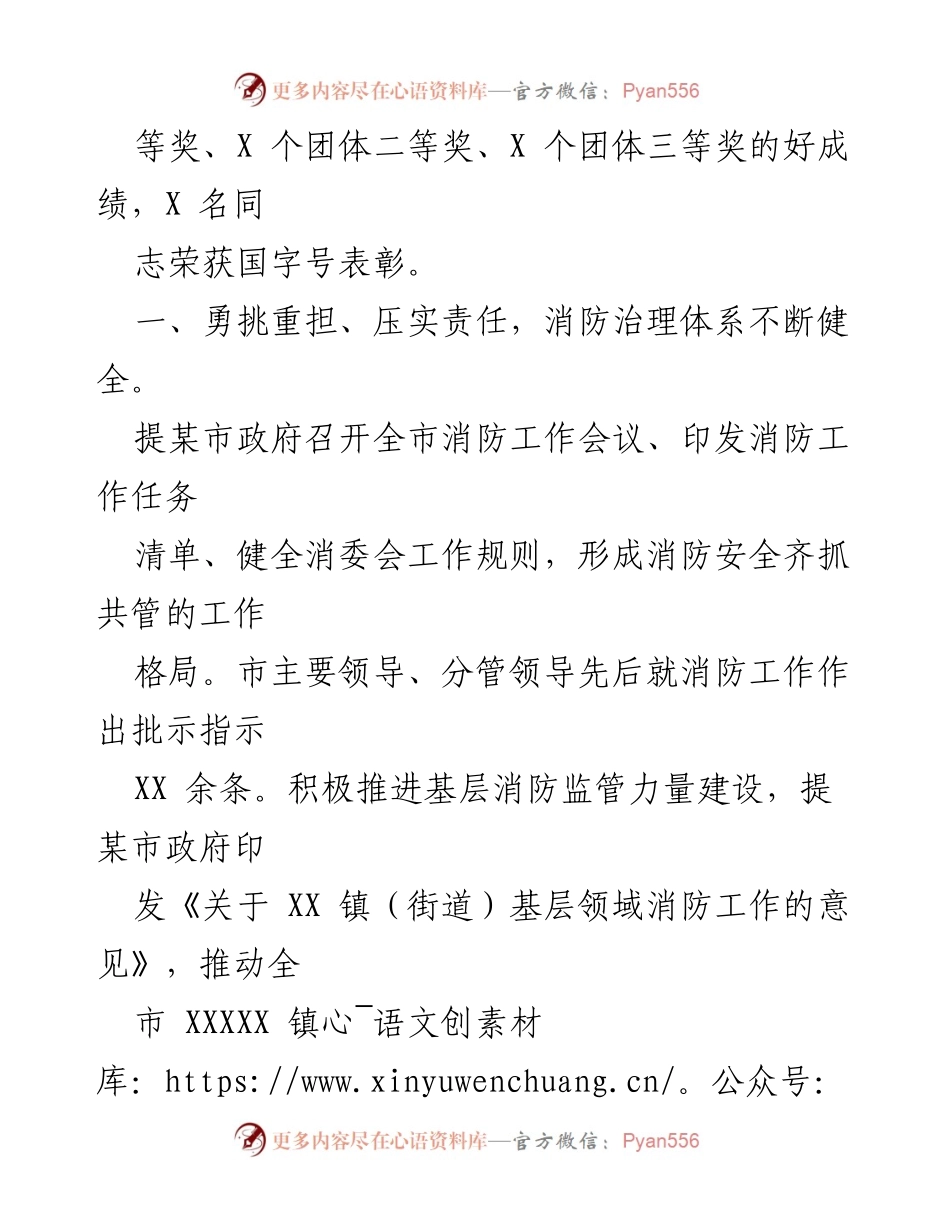 [工作总结] 消防救援支队 - 2022年某市消防救援支队工作总结报告.docx_第2页