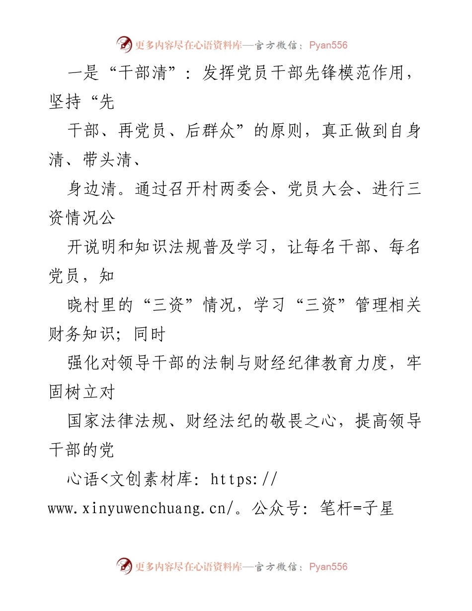 [工作总结] 村级管理 - XX村三资管理经验总结与创新探索.docx_第2页