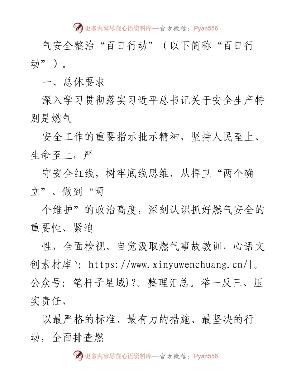[工作总结] 燃气安全整治 - 县城镇燃气安全整治“百日行动”实施方案.docx_第2页