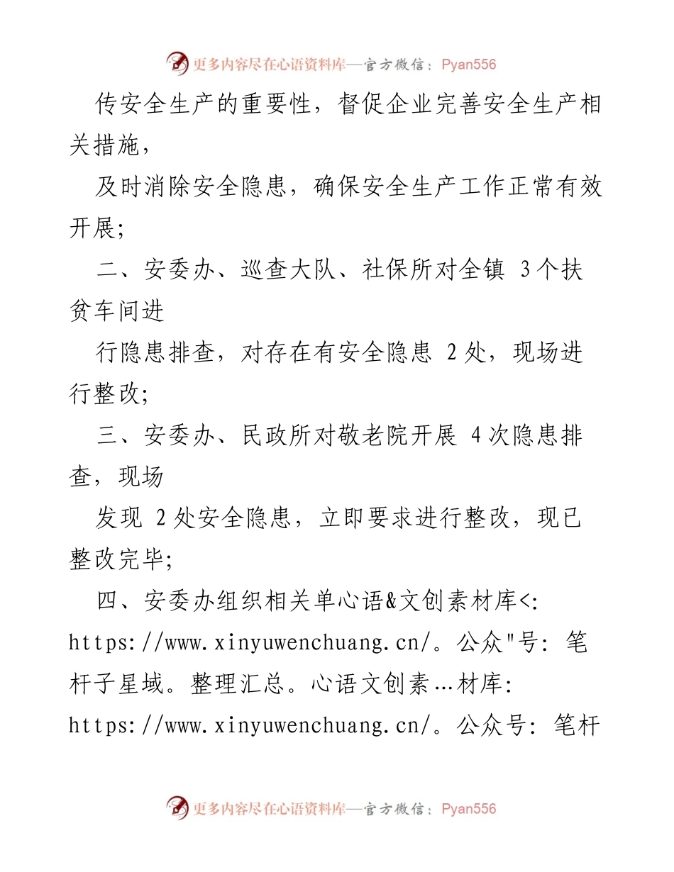 [工作总结] 第一季度 - XX镇2023年安全生产工作总结.docx_第2页