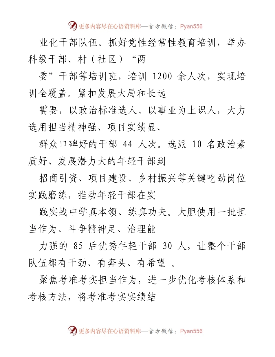 [工作总结] 组织工作会议 - 提升组织工作高质量发展的实践与探索.docx_第2页