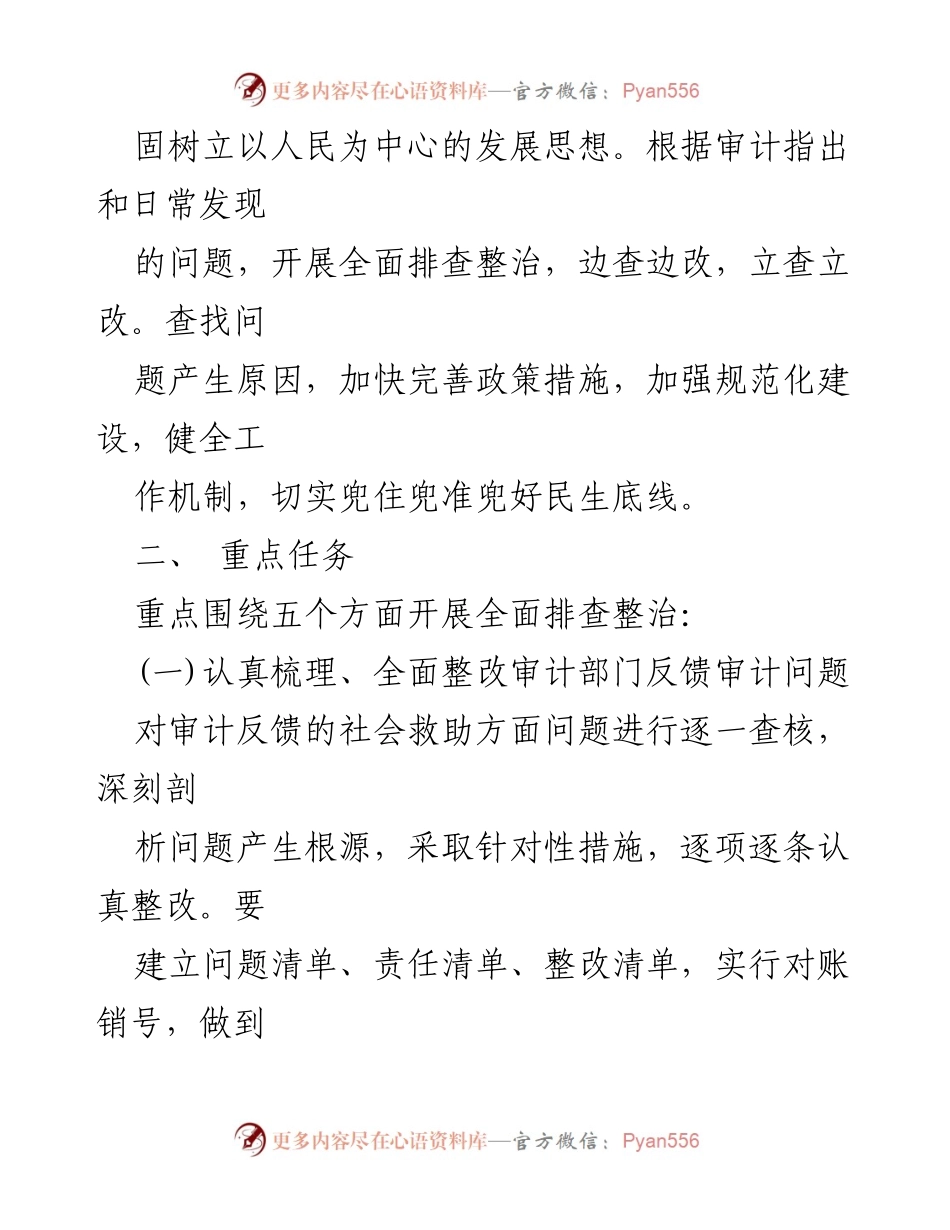 [工作总结] 社会救助领域 - 社会救助领域专项治理工作实施方案.docx_第2页